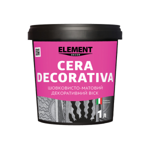 Декоративний воск CERA DECORATIVA ELEMENT DECOR 1 л ТОП в Ужгороде