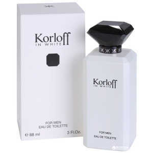 Туалетна вода для чоловіків Korloff In White 88 мл (3392865441249) краща модель в Ужгороді