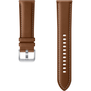 хороша модель Ремінець Samsung Stitch Leather Band R840 до Samsung Galaxy Watch 3 Brown (ET-SLR84LAEGRU)