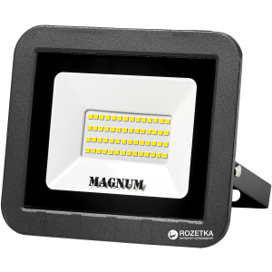 Світлодіодний прожектор Magnum FL ECO LED slim 50 Вт 6500К 3000Лм IP65 (90011661) ТОП в Ужгороді