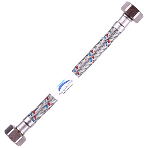 Шланг водопроводный RUBINETA 1/2"x1/2" 250 см В-В гибкий 610250 ТОП в Ужгороде