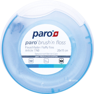 Зубна нитка та щітка суперфлос Paro Swiss brushn floss 20 x 15 см (7610458017609) в Ужгороді