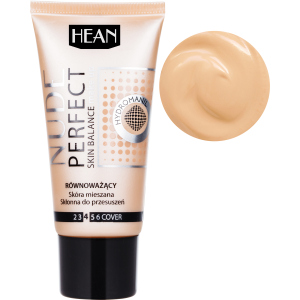 Основа под макияж Hean Nude Perfect foundation 603 бисквит 30 мл (5907474425726) рейтинг