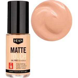 Основна основа Hean Matte Touch foundation 003 теплий бежевий 30 мл (5907474472317) краща модель в Ужгороді