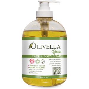 Жидкое мыло для лица и тела Olivella на основе оливкового масла 500 мл  (764412260000) лучшая модель в Ужгороде