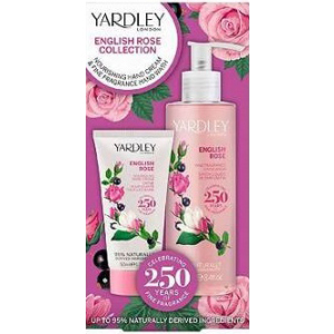 Набір для жінок Yardley English Rose Hand Wash and Hand Cream 50 мл + 250 мл (5056179301900) краща модель в Ужгороді