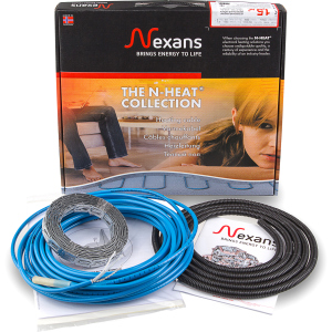 Тепла підлога Nexans TXLP/2R двожильний кабель 1500 Вт 8.8 - 11.0 м2 (20030017) краща модель в Ужгороді
