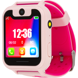 хорошая модель Смарт-часы Atrix Smart Watch iQ1700 IPS Cam Flash Pink (iQ1700 Pink)