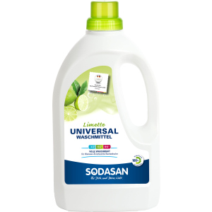 хорошая модель Органическое жидкое средство для стирки Sodasan Universal Bright&White 1.5 л (4019886015615)