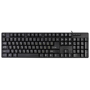 Клавіатура провідна HQ-Tech KB-103 USB Black в Ужгороді