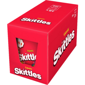 Упаковка драже Skittles Фрукти 95 г x 18 шт (4009900517294) краща модель в Ужгороді