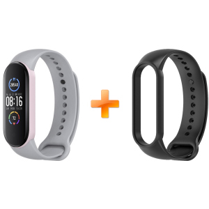 Xiaomi Mi Band 5 MiJobs Dual Color Grey/Pink (MJ5-DSS003GP) в Ужгороде