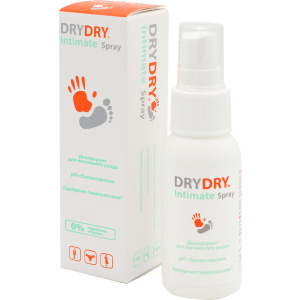 Дезодорант для інтимного догляду Dry Dry Intimate Spray 50 мл (7350061291156) ТОП в Ужгороді