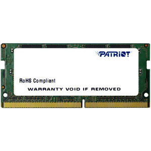 Оперативна пам'ять Patriot SODIMM DDR4-2666 8192MB PC4-21300 Signature Line (PSD48G266681S) ТОП в Ужгороді