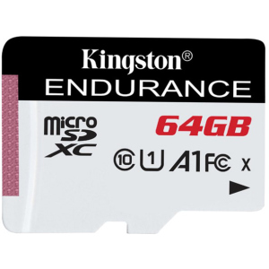 Kingston microSDXC 64GB High Endurance Class 10 UHS-I U1 A1 (SDCE/64GB) в Ужгороді