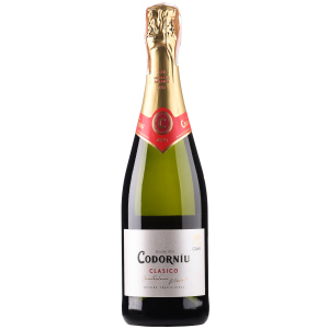 Вино ігристе Codorniu Cava Clasico Brut біле брют 0.75 л 11.5% (8410013381010) краща модель в Ужгороді