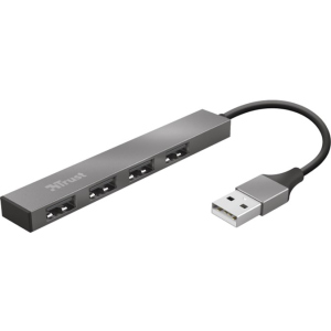 USB-хаб Halyx Aluminium 4-Port Mini USB Hub (tr23786) краща модель в Ужгороді