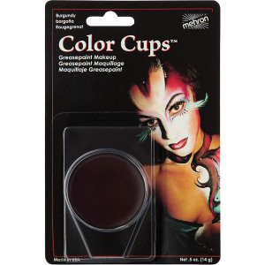 Кремовый грим Mehron Color Cups Burgundy 12 г (CCC-BY) (764294502120) ТОП в Ужгороде