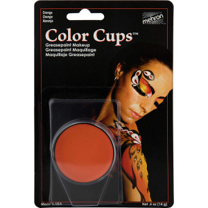 Кремовый грим Mehron Color Cups Orange 12 г (CCC-O) (764294502113) надежный