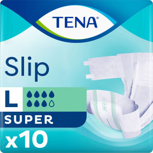 Подгузники для взрослых Tena Slip Super Large 10 шт (7322541118819)