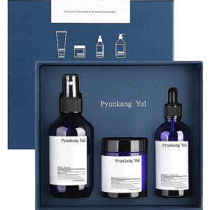 Набір Pyunkang Yul Set Тонер-міст Mist Toner 200 мл + Ампула Moisture Ampoule 100 мл + Крем Moisture Cream 100 мл (8809486680414) ТОП в Ужгороді