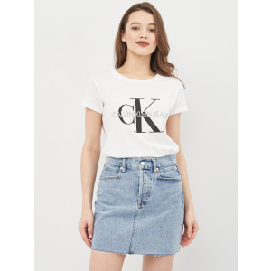 хороша модель Футболка Calvin Klein Jeans 10483.2 L (46) Біла