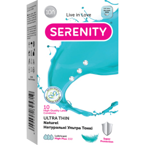 Презервативи Serenity Ultra Thin 10 шт (6949402825719) ТОП в Ужгороді