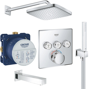 Душовий гарнітур GROHE Grohtherm 26415SC2 краща модель в Ужгороді