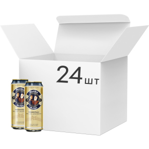 Упаковка пива Apostel Helles Lager светлое фильтрованное 5% 0.5 л х 24 шт (4054500101138) ТОП в Ужгороде