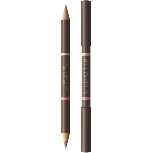 Антивозрастной двусторонний карандаш для губ Studio 10 Age Reverse Perfecting Lipliner Halo 1.38 г (5060377060088) в Ужгороде