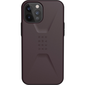 Панель UAG Civilian для Apple iPhone 12 Pro Max Eggplant (11236D114949) краща модель в Ужгороді