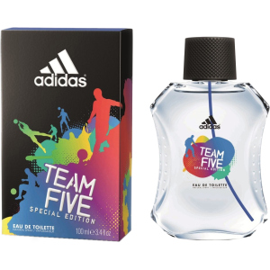 Туалетная вода для мужчин Adidas Team Five 100 мл (3607346551035) ТОП в Ужгороде