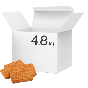 Упаковка печенья Доминик Топленое молоко 4.8 кг (4823055522381) ТОП в Ужгороде