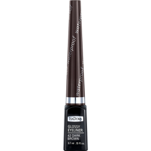 Підводка для очей Isadora Glossy Eyeliner 42 dark brown 3.7 мл 97317851128429) краща модель в Ужгороді