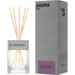 Аромадиффузор Sister's Aroma Reed Diffuser Tuscan Grapes Тосканский виноград 120 мл (8681301037166) лучшая модель в Ужгороде