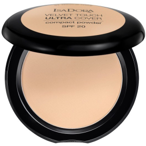 купить Пудра для лица Isadora Velvet Touch Ultra Cover Compact Powder 61 neutral ivory 7.5 г (7317852149614)