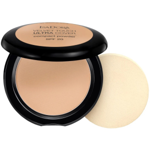 Пудра для лица Isadora Velvet Touch Ultra Cover Compact Powder 64 warm sand 7.5 г (7317852149645) лучшая модель в Ужгороде