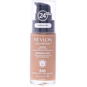 Тональный крем Revlon ColorStay нормальная и сухая кожа с дозатором 330 Natural Tan 30 мл (309974677097) лучшая модель в Ужгороде