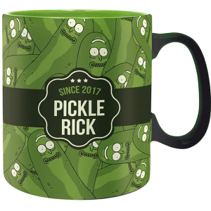 Чашка ABYstyle Rick and Morty Pickle Rick (год и Морти) 460 мл (ABYMUG570)