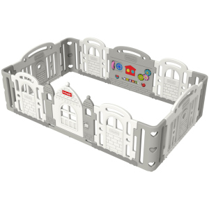 Дитячий манеж Dwinguler Castle Downy Grey (8809268161032) краща модель в Ужгороді
