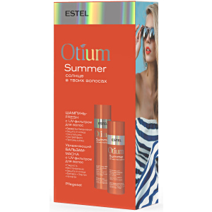 Набор Estel Professional Otium Summer Шампунь 250 мл + Бальзам 200 мл (4606453070797) ТОП в Ужгороде