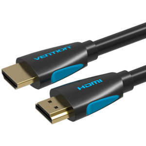 Кабель Vention HDMI-HDMI, 2 м v2.0 (VAA-M02-B200) (43387712) краща модель в Ужгороді