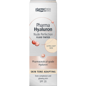 Тональный флюид Pharma Hyaluron Nude Perfection Ultra Light SPF-20 50 мл (4016369355909) ТОП в Ужгороде