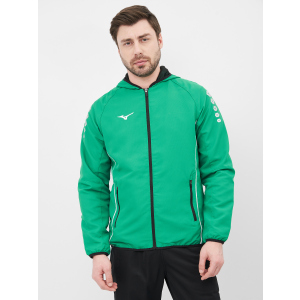 хорошая модель Толстовка Mizuno Men Micro Jacket 32EE7002M38 M Зеленая (5054698759080)