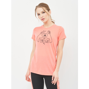 Футболка Puma Performance Slogan Ss Tee W 52029324 S Georgia Peach (4063697124707) ТОП в Ужгороді