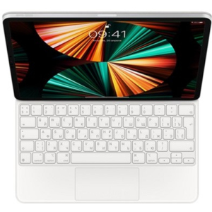 Обкладинка-клавіатура Apple Magic Keyboard для iPad Pro 12.9 2021 White (MJQL3RS/A) краща модель в Ужгороді