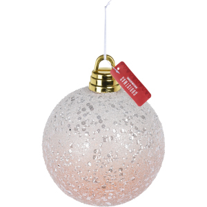 Ялинкова куля Christmas Decoration 20 см (CAA724990_glitter) краща модель в Ужгороді