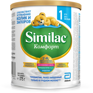 Сухая молочная смесь Similac Комфорт 1 375 г (8427030006833) лучшая модель в Ужгороде