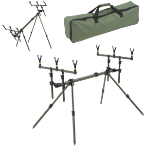 Підставка Balzer Rod Pod Tactics Carp для 3 вудилищ (11 949 050) ТОП в Ужгороді