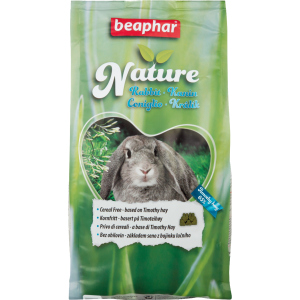 Беззерновой корм для кроликов Beaphar Nature Rabbit с тимофеевкой 1.25 кг (8711231101696) лучшая модель в Ужгороде